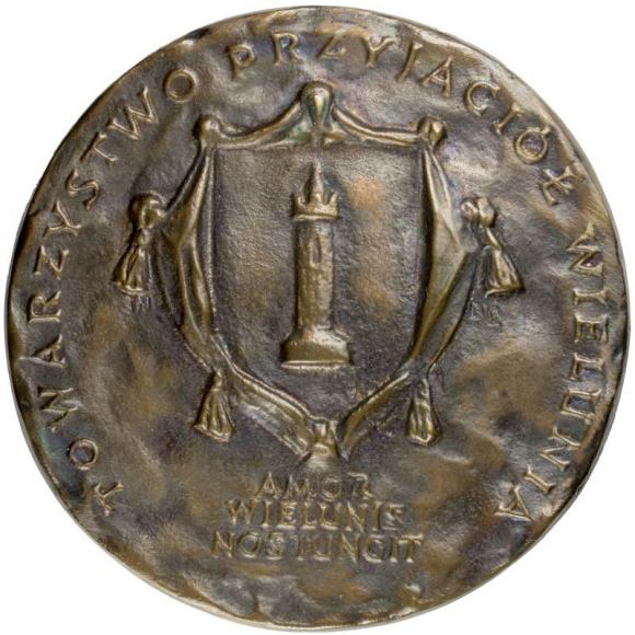 Pieczęć VII Wieków Warszawa Wieluń 3 medale (6)