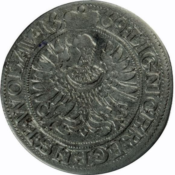 3 kreuzer 1669 Christian Duchy of Brzeg - Legnica - Wolow Brzeg (2)