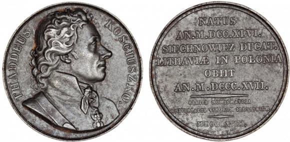 Tadeusz Kościuszko 1918 i 1967 LOT 2 sztuki (1)