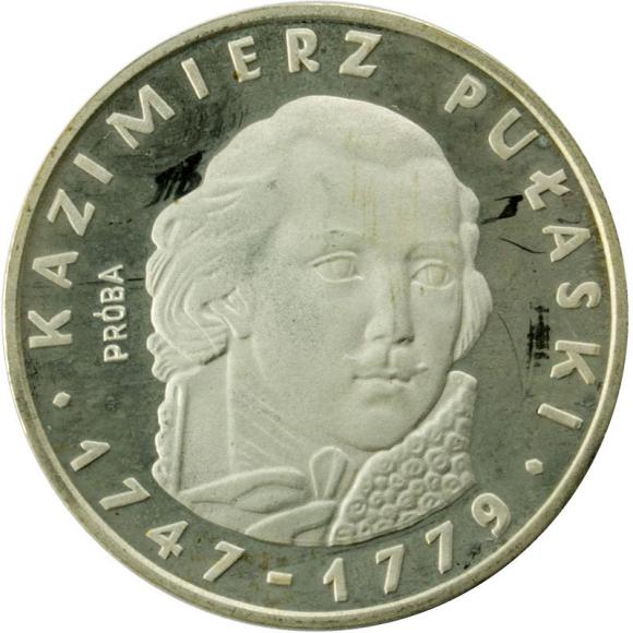 100 zł Pułaski 1976 Sikorski 1981 próby LOT (3)