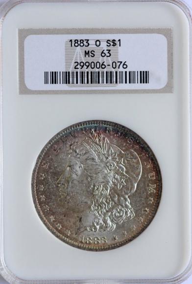 1 dolar 1883 USA grading NGC MS63 (1)