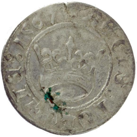 Half groschen 1507 Sigismund I the Old Krakow (1)