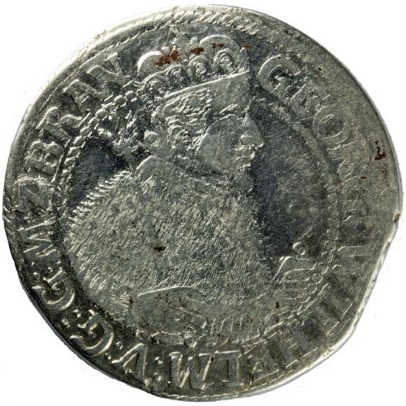 1/4 thaler 1623 George William Duchy of Prussia Kaliningrad