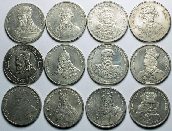 Set "Polish Rulers" 1979 - 1989 Polish People's Republic Warsaw (1)