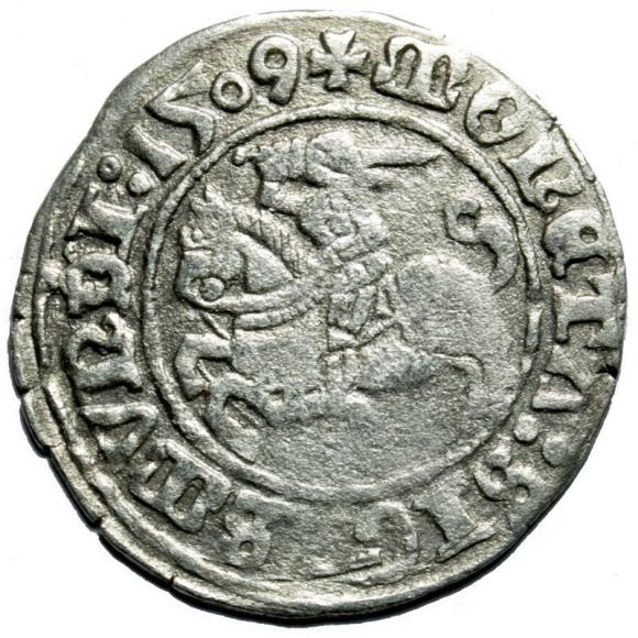 Half groschen 1509 Sigismund I the Old Vilnius (1)