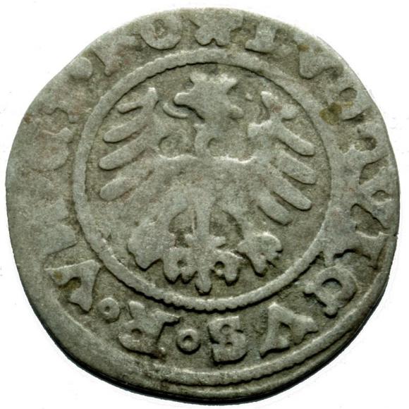 Half groschen 1526 Louis II of Hungary Swidnica
