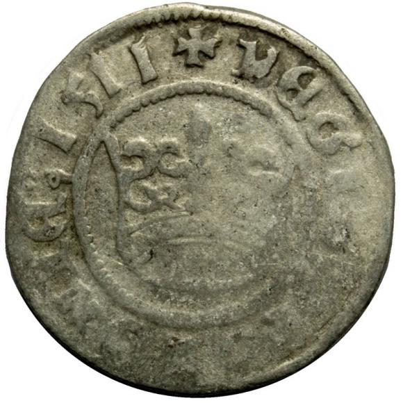 Half groschen 1511 Sigismund I the Old Krakow (1)