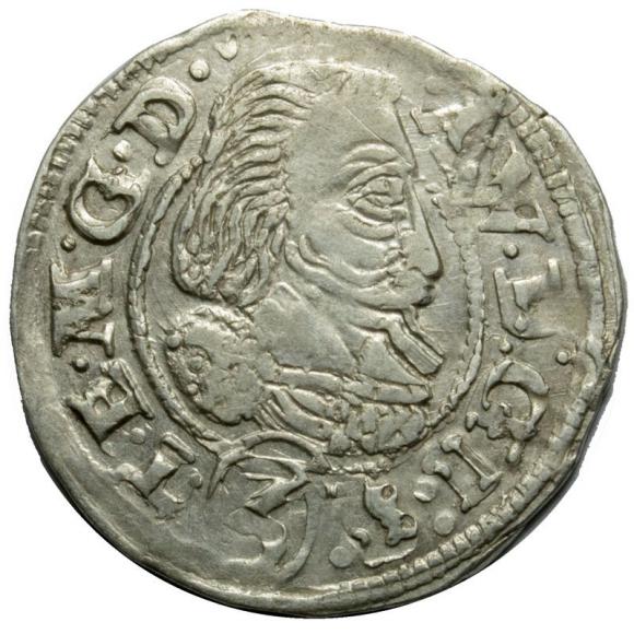 3 kreuzer 1608 Adam Wenceslaus Cieszyn (1)