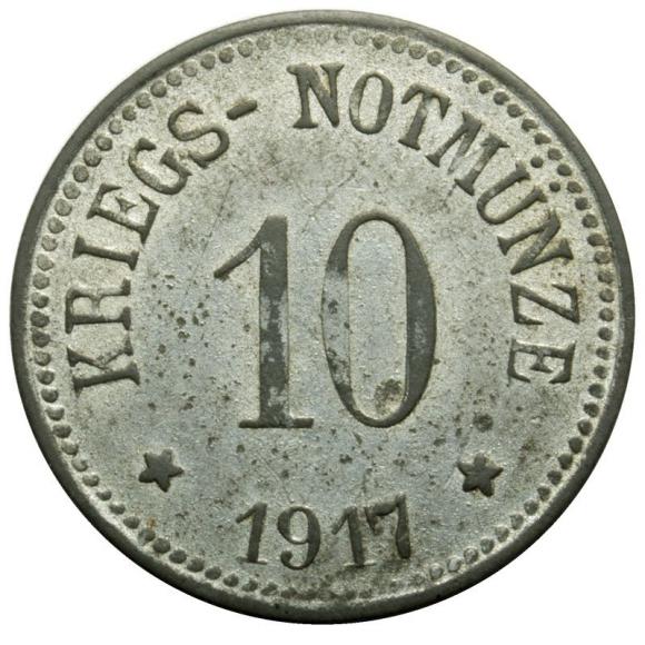 10 pfennig 1917 Arzberg Germany (1)