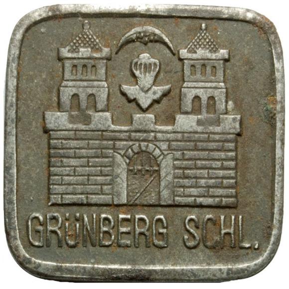 10 pfennig 1919 Zielona Gora Grunberg (2)