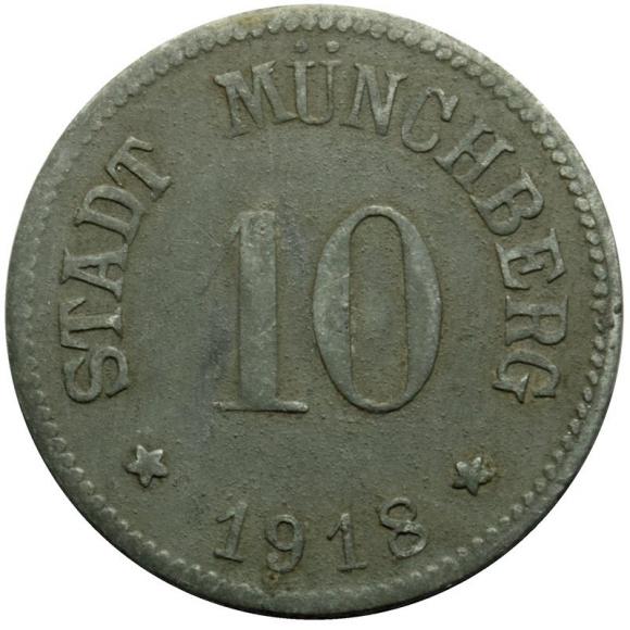 10 pfennig 1918 Muncheberg (1)
