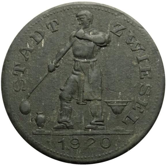 5 pfennig 1920 Zwiesel (2)