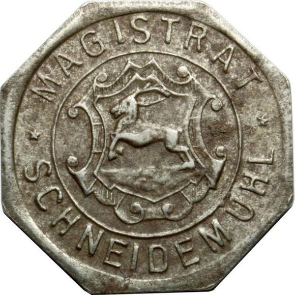 5 pfennig 1920 Pila Schneidemuhl (2)