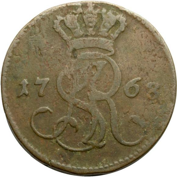 Groschen 1768 Stanislaw August Poniatowski Warsaw (1)