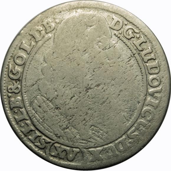 15 kreuzer 1663 Louis II of Brieg Duchy of Brzeg - Legnica - Wolow Brzeg (1)