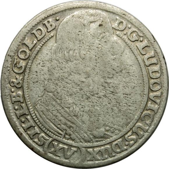 15 kreuzer 1663 Louis II of Brieg Duchy of Brzeg - Legnica - Wolow Brzeg (1)
