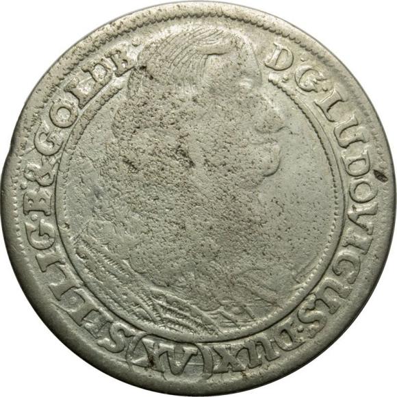 15 kreuzer 1663 Louis II of Brieg Duchy of Brzeg - Legnica - Wolow Brzeg (1)