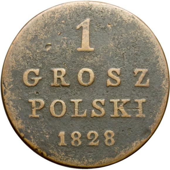 1 groschen 1828 Alexander I Polish Kingdom Warsaw