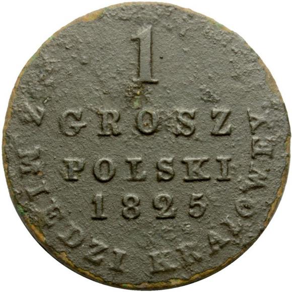 1 groschen 1825 Alexander I Polish Kingdom Warsaw