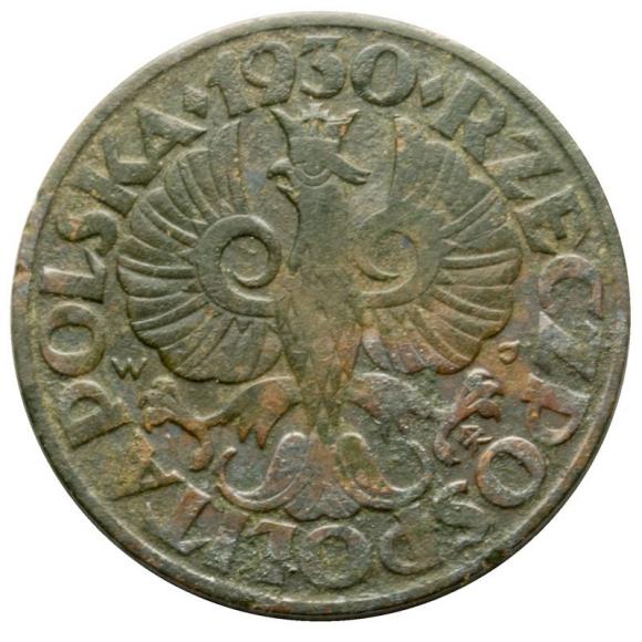 5 groschen 1930 II RP Warsaw (2)