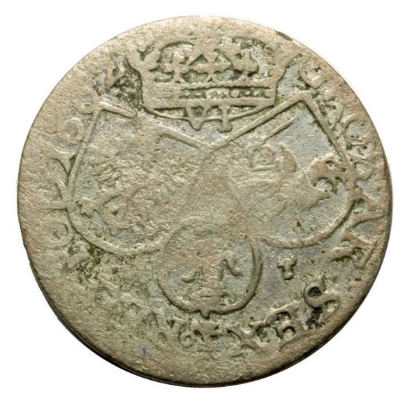 6 groschen 1662 Johann Kasimir Krakow (2)