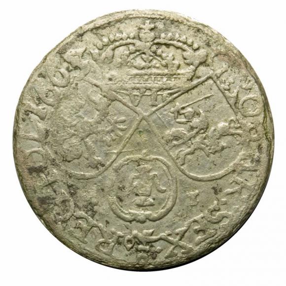 6 groschen 1663 Johann Kasimir Krakow (2)