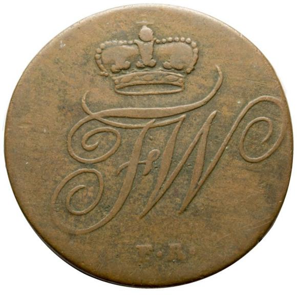 2 pfennig 1814 Frederick William Duchy of Brunswick - Wolfenbüttel