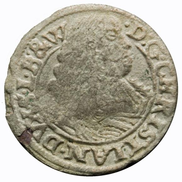 1 kreuzer 1668 Christian Duchy of Brzeg - Legnica - Wolow Brzeg (1)