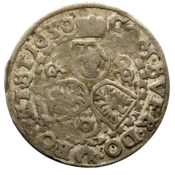 3 kreuzer 1630 Albrecht von Wallenstein Duchy of Zagan