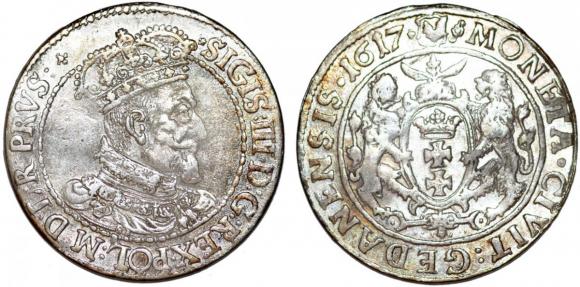 Ort 1617 Zygmunt III Waza Gdańsk (1)