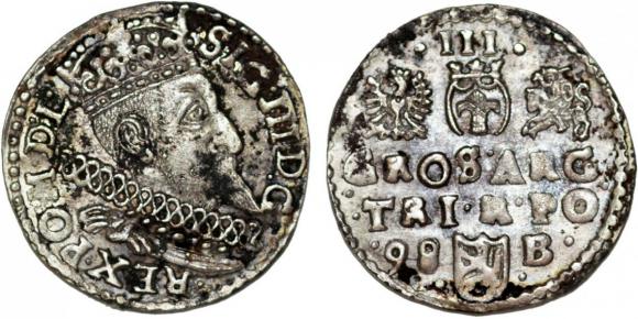 Trojak 1598 Zygmunt III Waza Bydgoszcz (1)