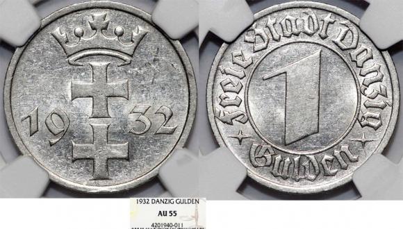 Gulden 1932 Gdańsk AU 55 (1)
