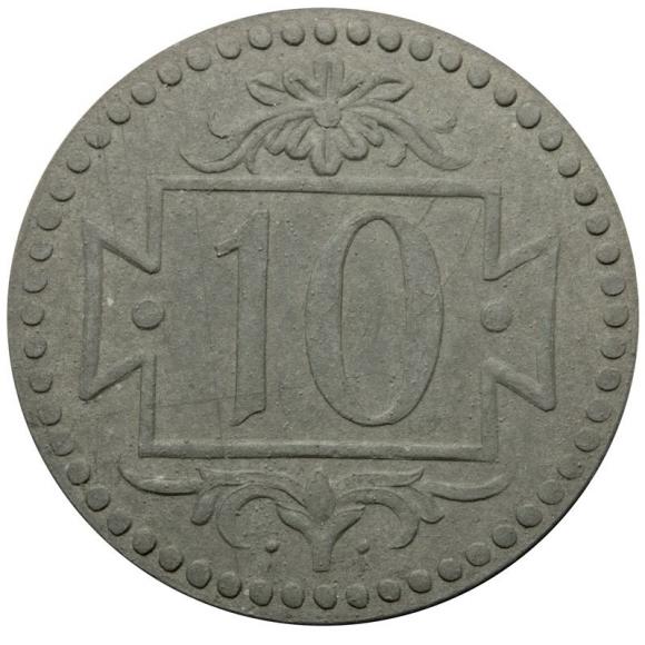 10 fenigów 1920 Gdańsk Danzig (1)