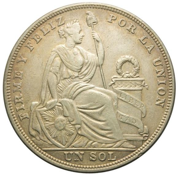 1 sol 1924 Peru srebro (1)