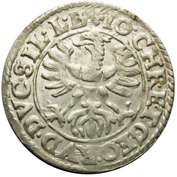 3 kreuzer 1616 John Christian George Rudolf Duchy of Brzeg - Legnica - Wolow Zloty Stok (2)