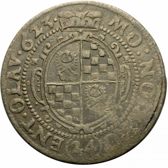 24 kreuzer 1623 John Christian Duchy of Brzeg - Legnica - Wolow Olawa