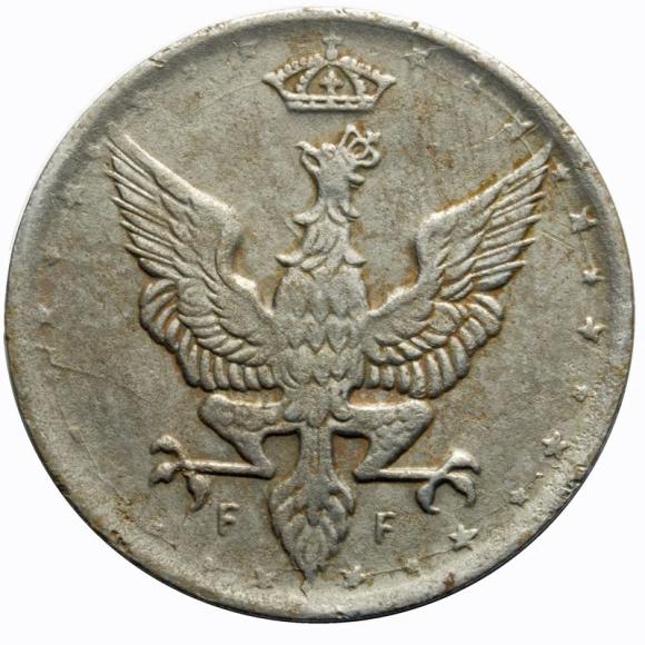 10 pfennig 1918 Polish Kingdom Stuttgart (2)