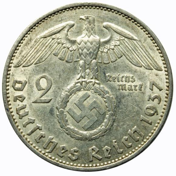 2 mark 1937 A Germany Berlin (2)
