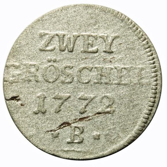 2 Groeschel 1772 Frederick the Great Germany Wroclaw