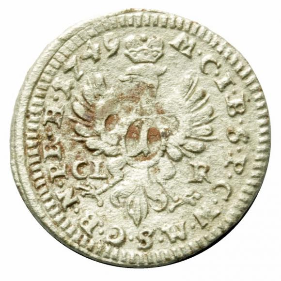 1 kreuzer 1749 Frederick the Great Bayereuth (2)