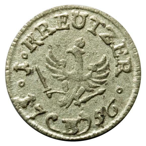 1 kreuzer 1756 Frederick the Great Wroclaw (2)