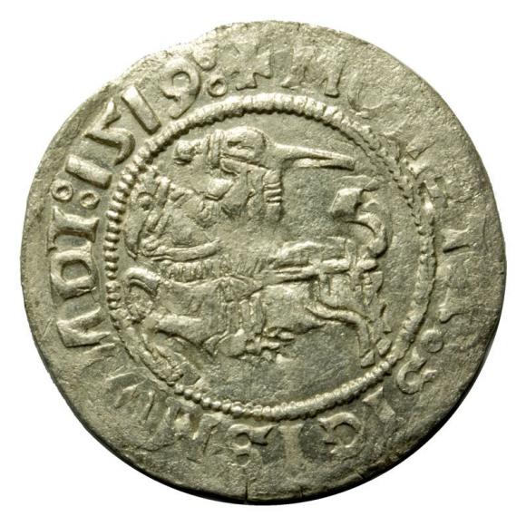 Half groschen 1519 Sigismund I the Old Vilnius (1)