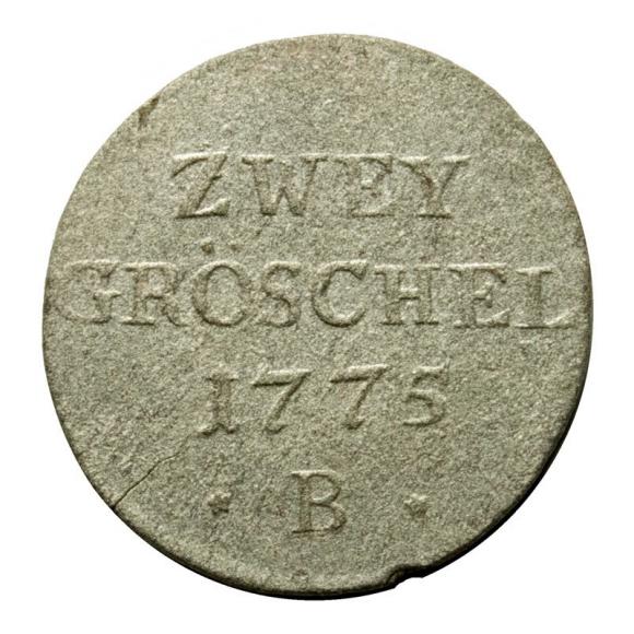 2 Groschel 1775 Frederick the Great Germany Breslau (1)