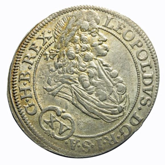 15 kreuzer 1694 Leopold I Wroclaw