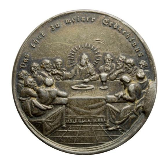 Medal "The Last Supper" Germany XIX century