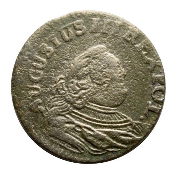 Groschen 1755 Augustus III Gubin (1)