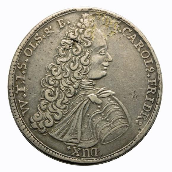 Thaler 1716 Charles Frederick I Duchy of Olesnica