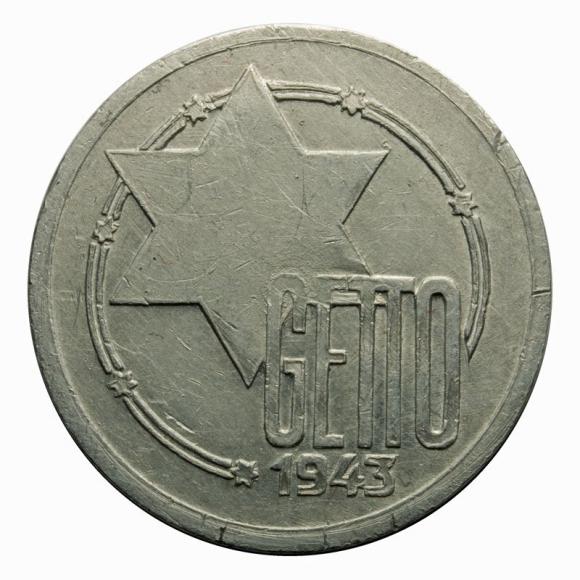 10 mark 1943 Lodz Ghetto