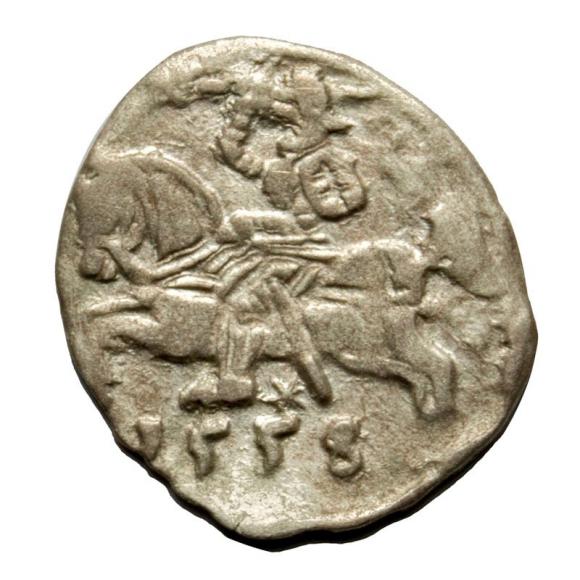 Denar 1558 Sigismund II Augustus Vilnius (1)