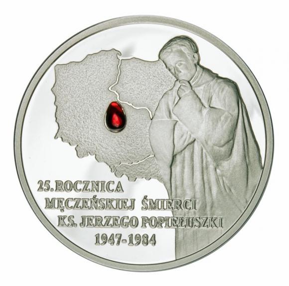 10 zl 25th anniversary of the death of Father Jerzy Popieluszko 2009